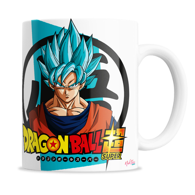 Caneca Polímero Dragon Ball Super Vegeta Blue