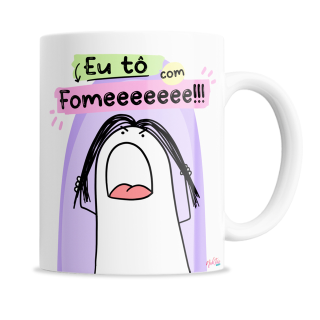 Caneca Flork Meme Bentô Divertida