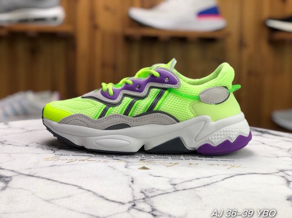 adidas ozweego lime green