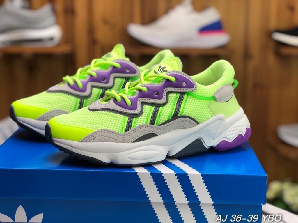 adidas ozweego lime green