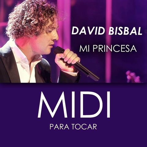 David Bisbal - Mi Princesa - Para tocar - marcosshop