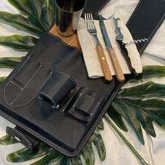 Set asado individual con estuche portátil - Remoar