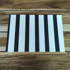 Individuales "Raya" Negras