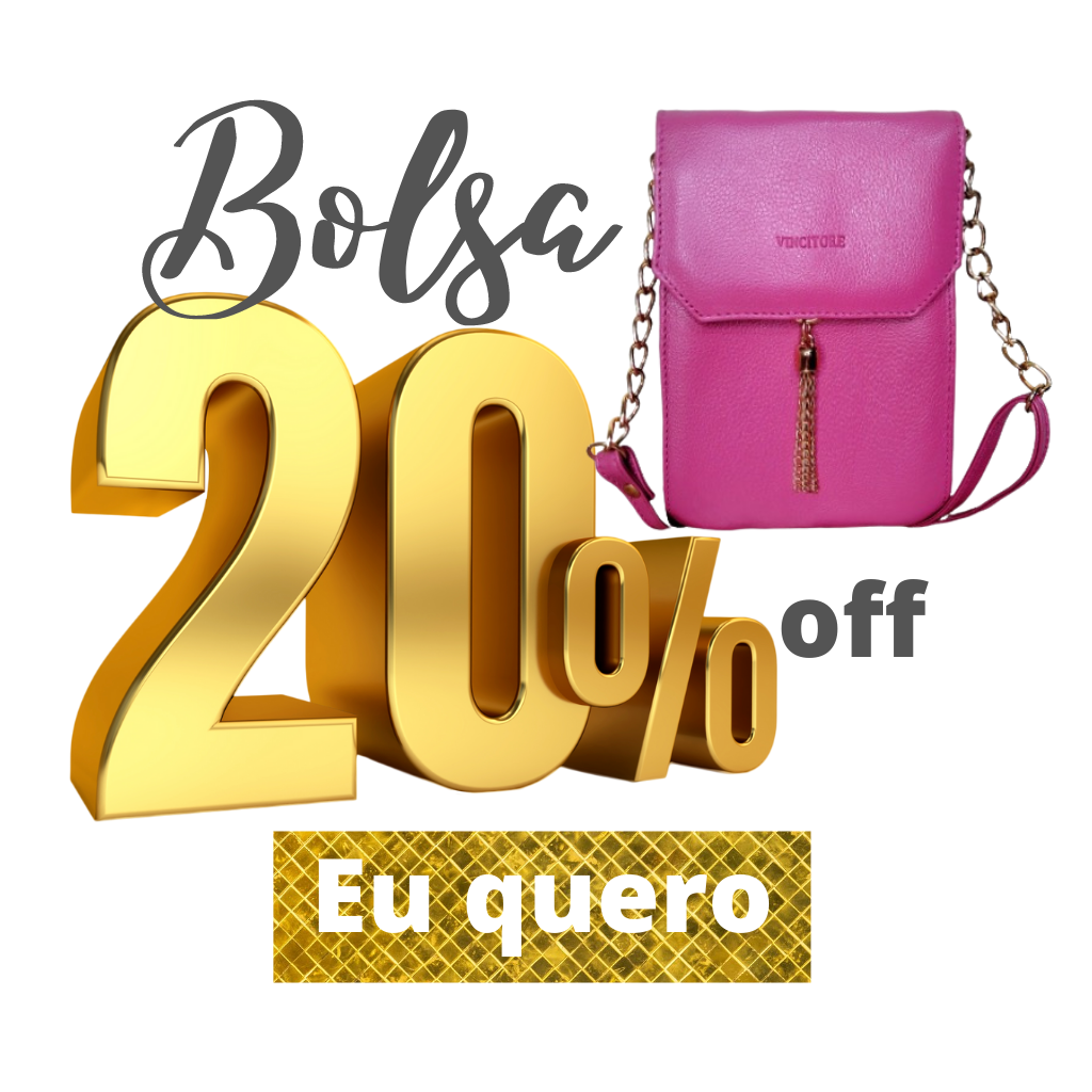 Bolsa Porta Celular Couro - Fucsia - VINCITORE