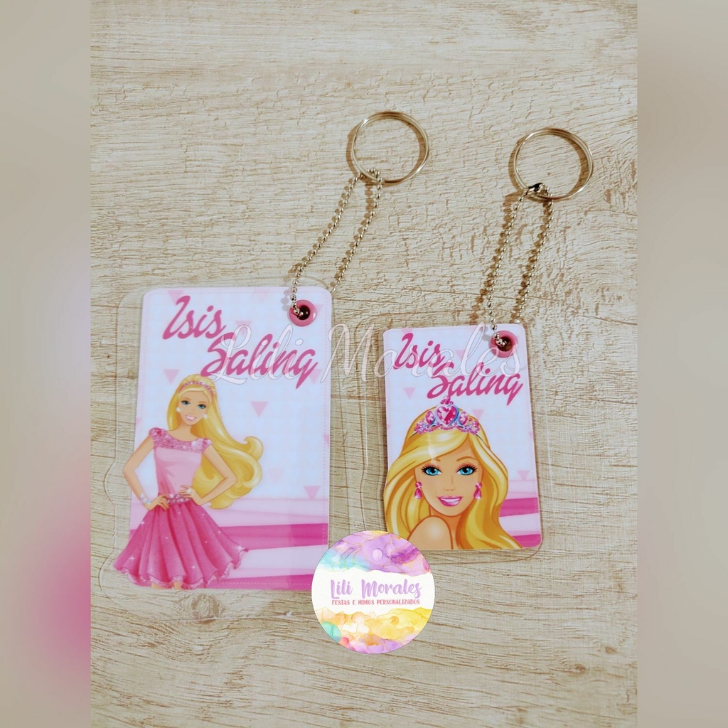 Barbie Escola de Princesas Tag Adesivo