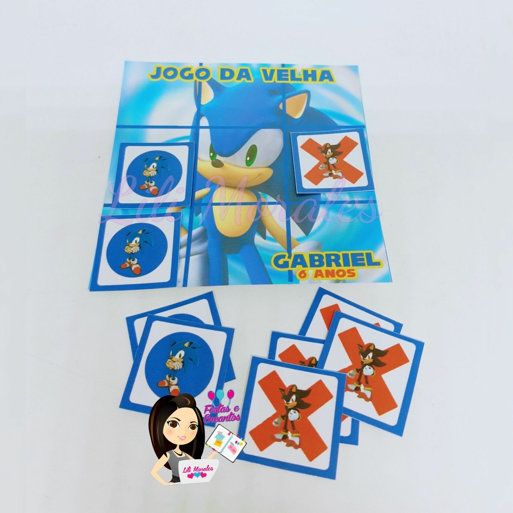 Jogo da velha Sonic