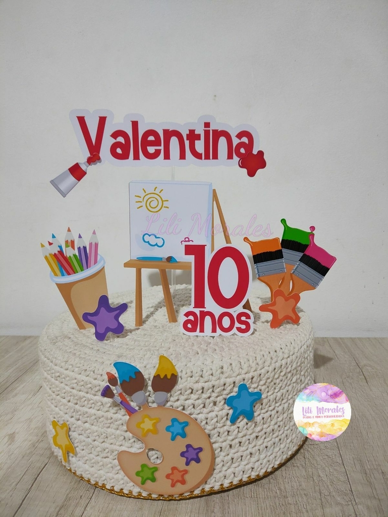 Kit de Personalizados Gratuitos Tema Pintando o Sete