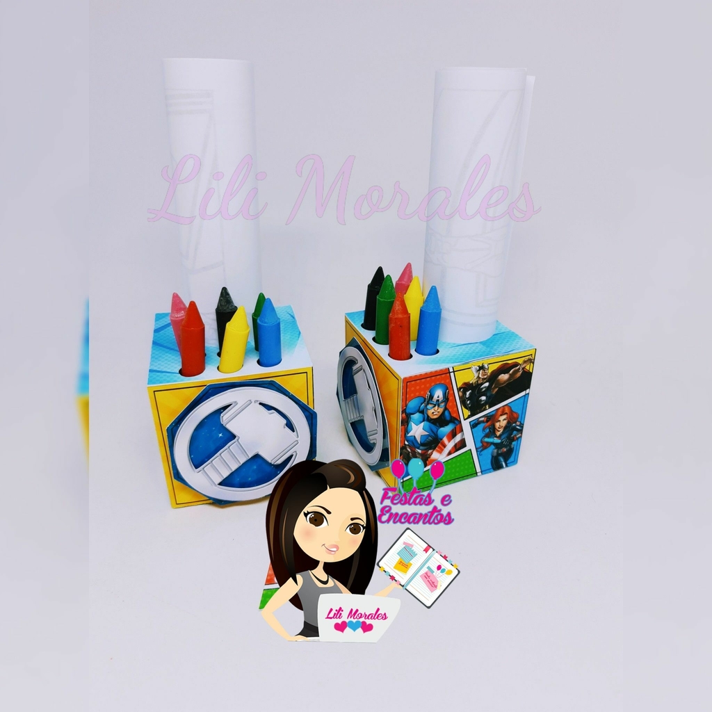 Caixas Cubo Roblox (kit com 6)