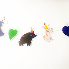 Guirnalda Animalitos del bosque