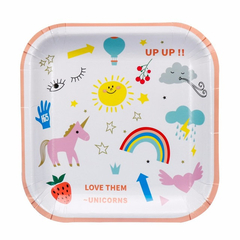 Platos Unicornio