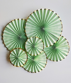 Rosetas Verde Pastel