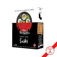 Arroz 2 Hermanos para Sushi x 500 Gramos