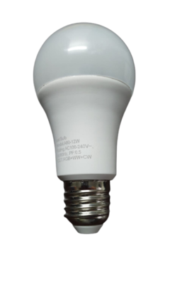 LAMPADA LED SMART 12W A60 E27 3000K ~ 6500K + RGB TUYA - comprar online