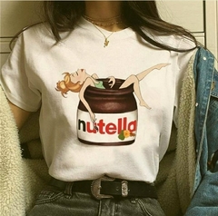 Tshirt em Poliéster - Estampa Nutella