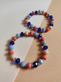Pulseira Cristais - Ateliê da Amanda
