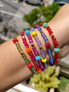 Mix Pulseiras de Cristais - comprar online