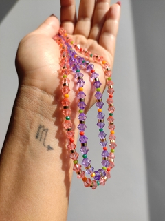 Choker Losango e Cristais