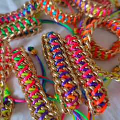 Bracelete Fio Degradê na internet