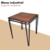 MESA INDUSTRIAL DE 70*70 TAPA MELAMINA – 1157