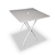 MESA 70×70 BASE PLEGABLE 1″ TAPA DE FIBRA DE VIDRIO (1185)