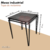 MESA INDUSTRIAL DE 60*60 TAPA MELAMINA – 1186 - comprar online