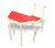 CONJUNTO PUPITRE TRAPEZOIDAL Y SILLA LÍNEA “ENVOLVENTE” RESPALDO CAÑO (6090-6060) - JAP Color