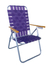 SILLÓN PLEGABLE DE ALUMINIO Y CINTA 5 POSICIONES (5037)