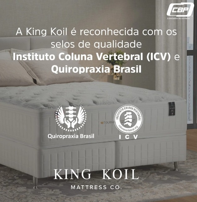 Colchão King Koil