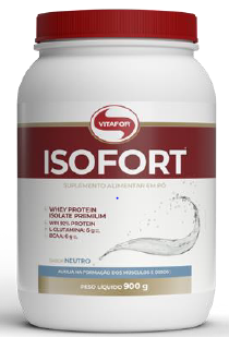 Isofort Whey Protein Isolado - 900g