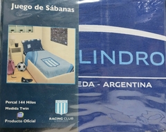 sabana equipo racing - comprar online