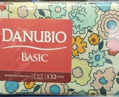 sábanas Danubio Basic 1½pl - 132 hilos