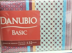 Imagen de sábanas Danubio Basic 1½pl - 132 hilos