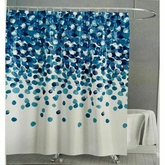 Cortina baño estampada tela tefon - Casa Fontana