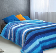 Edredón con corderito 11/2 plazas - - comprar online