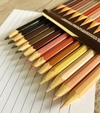 Lapis de cor Multicolor Tons de Pele Faber Castell Super 12 Cores
