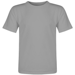 Camiseta Lisa Dry Fit Prata
