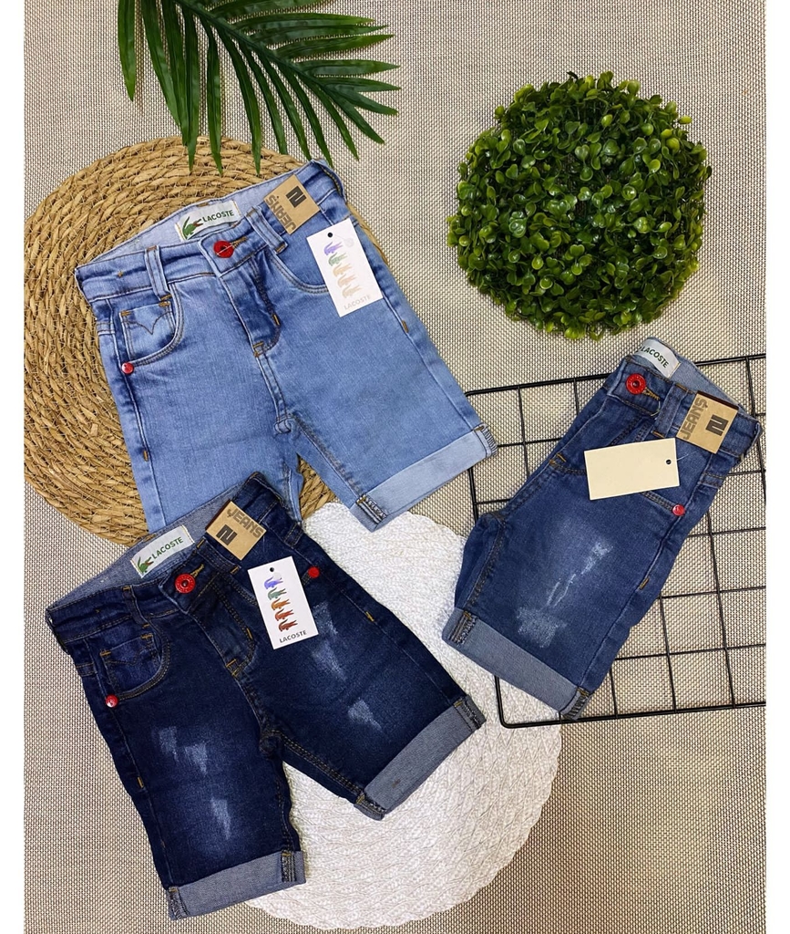 bermuda lacoste jeans
