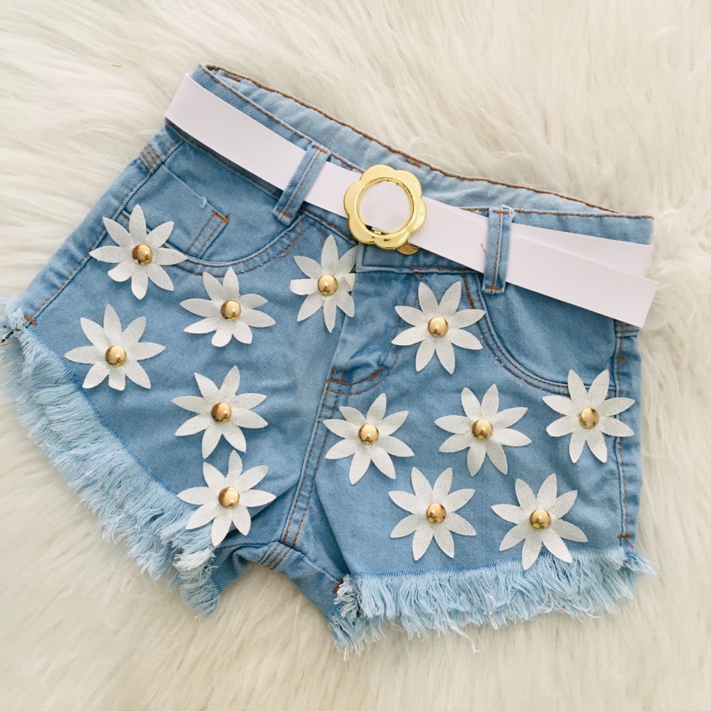 short jeans girassol