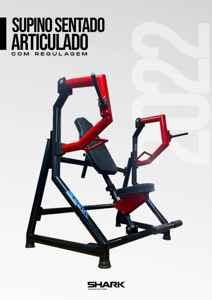 Supino Sentado Angular Anilhado Strong - MacSport - 50 Cód.ST0740-5680 - TF  Store