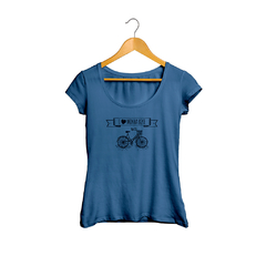 Camiseta Feminina - Minha Bike na internet