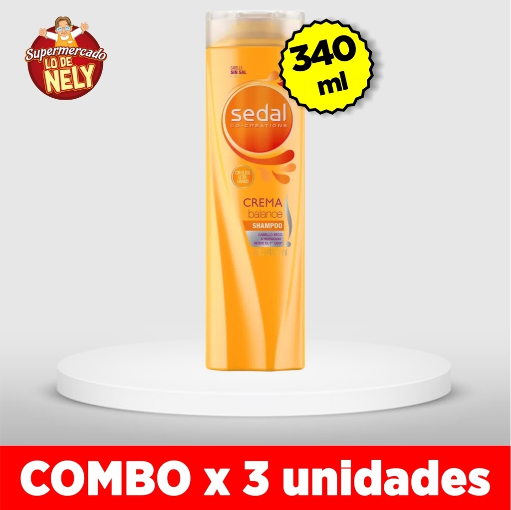 Shampoo SEDAL crema balance - Comprar en lodenely