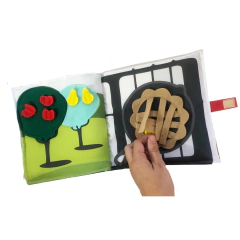 Libro sensorial, de actividades. Alimentos - comprar online