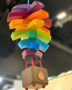 GLOBO AEROSTATICO, juego para enhebrar en internet