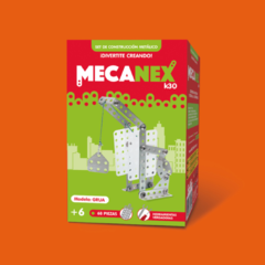 Juego para armar metálico, grúa