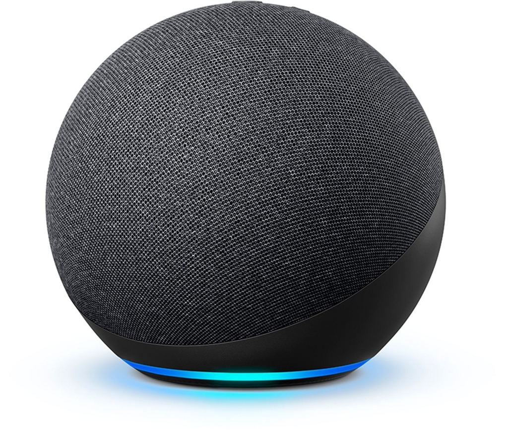 Amazon Echo Dot 4th Gen Con Asistente Virtual Alexa Charcoal 110v/240v