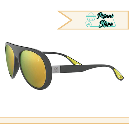 Ray Ban Scuderia Ferrari Rb4310m F6086B GrisDorado Espejado Polarizado