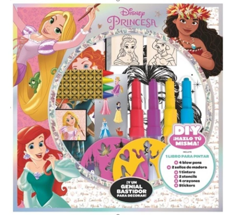 Set para colorear DIY - Princesas