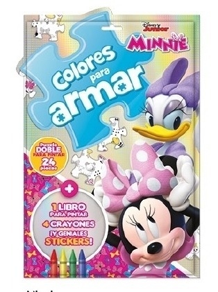 Colores para armar - Minnie Mouse