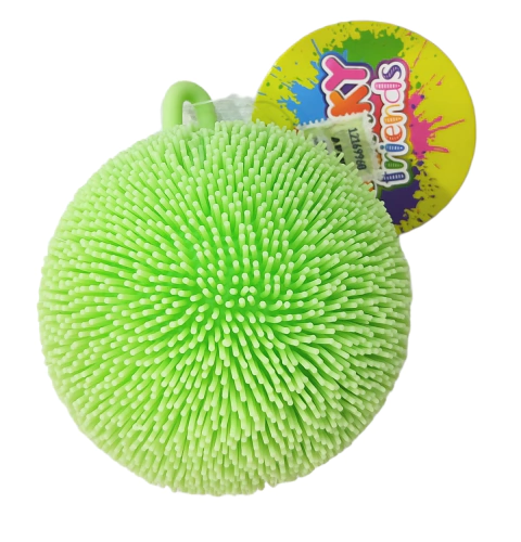 Squishy Shaky Friends pelota - 8 cm de alto verde