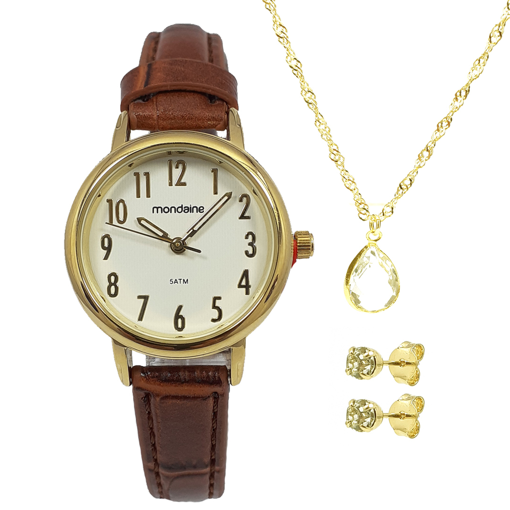 relógio mondaine feminino 53609lpmvde1